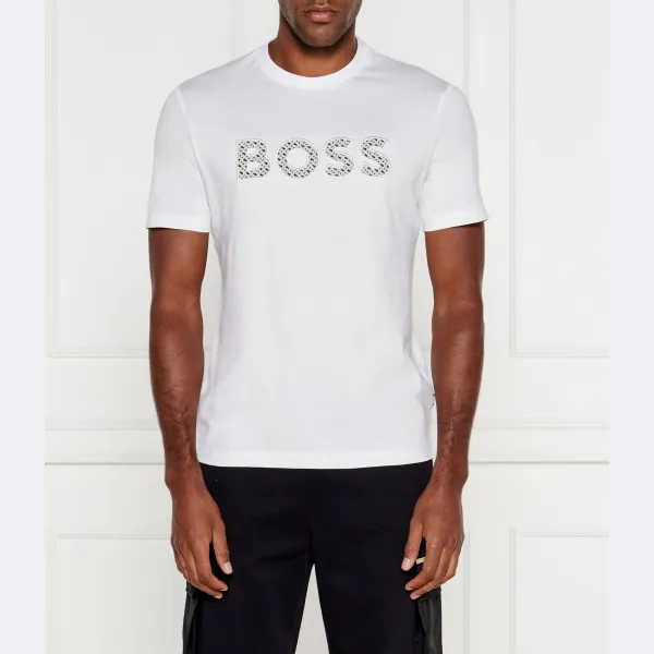 

Футболка стандартного кроя Boss, белый