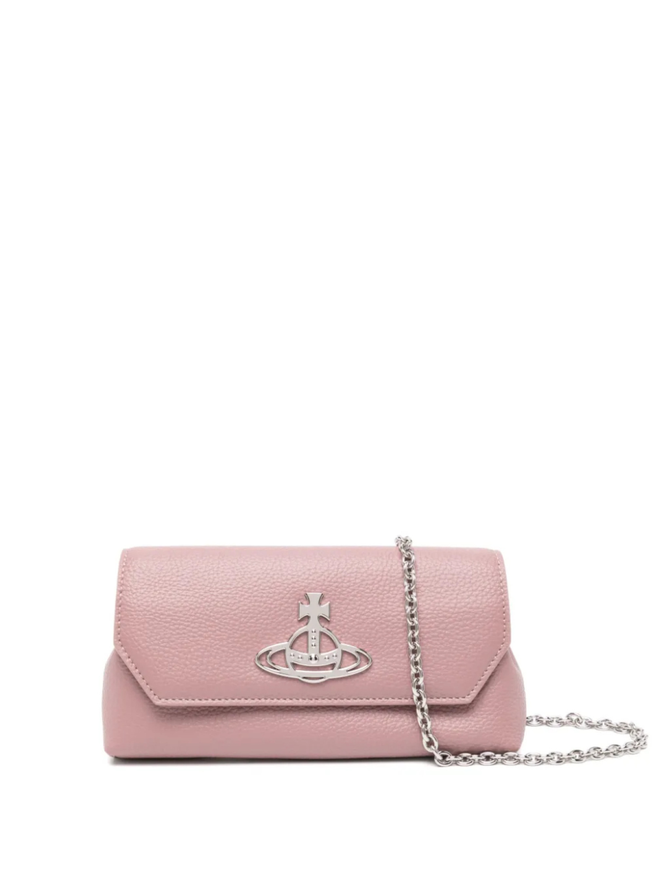 

Vivienne Westwood мини-клатч с цепочкой, розовый