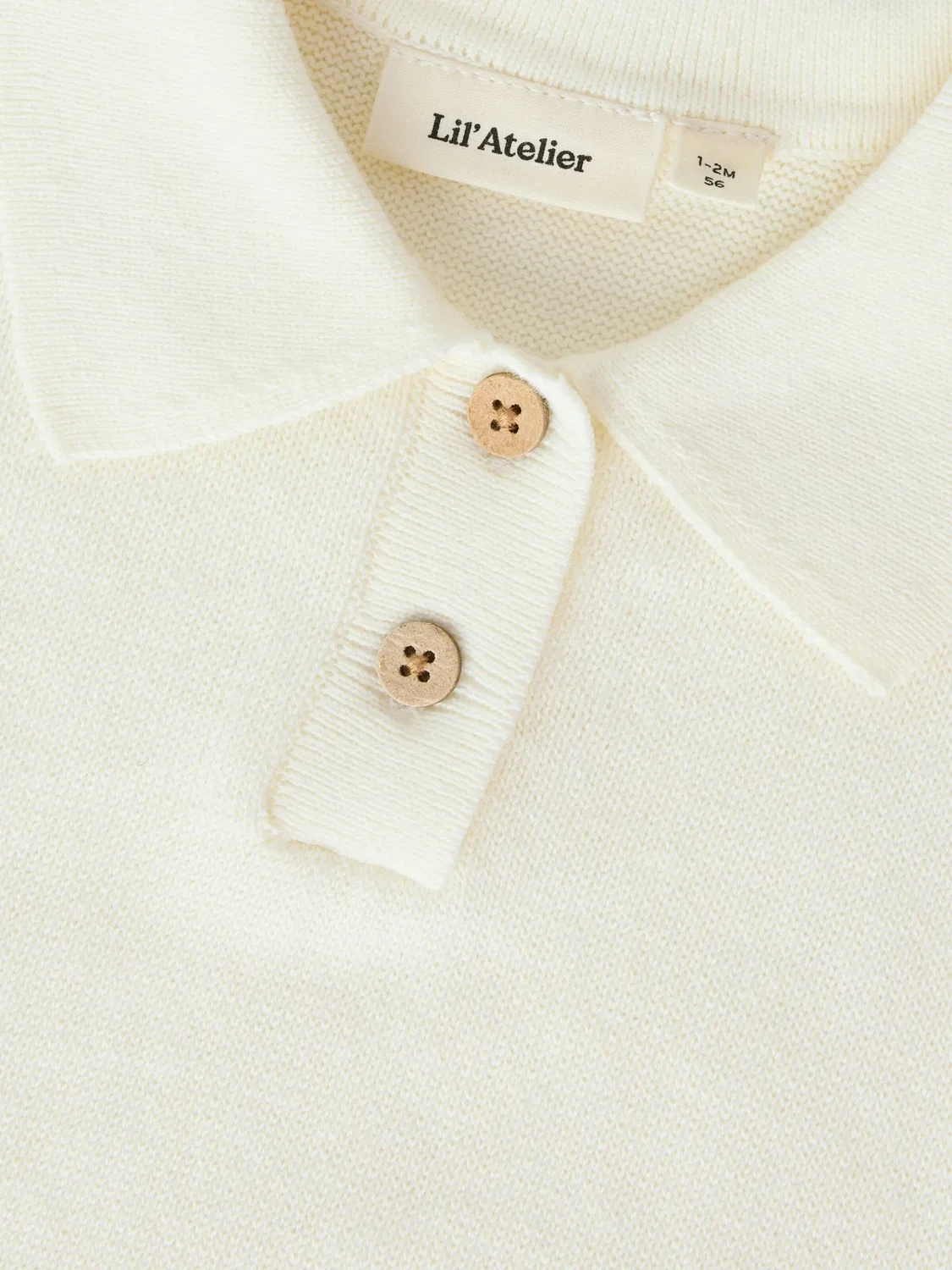 Свитер Lil'Atelier, Wool White — фото 3