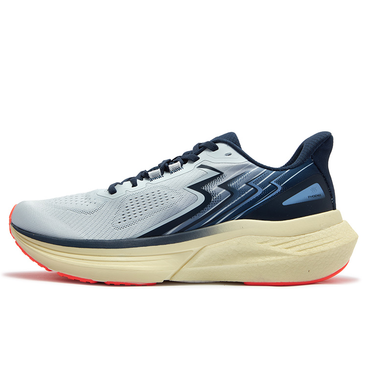 

361° Кроссовки для бега с амортизацией, противоскользящие, износостойкие, низкие, Unisex, Gray Blue