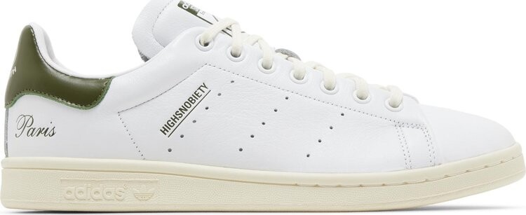 

Кроссовки Highsnobiety x Stan Smith 'Not In Paris - White Green', белый, Серый, Кроссовки Highsnobiety x Stan Smith 'Not In Paris - White Green', белый