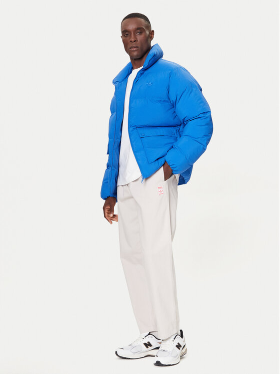 Зимняя куртка slim fit JX4088 Adidas, синий — фото 2