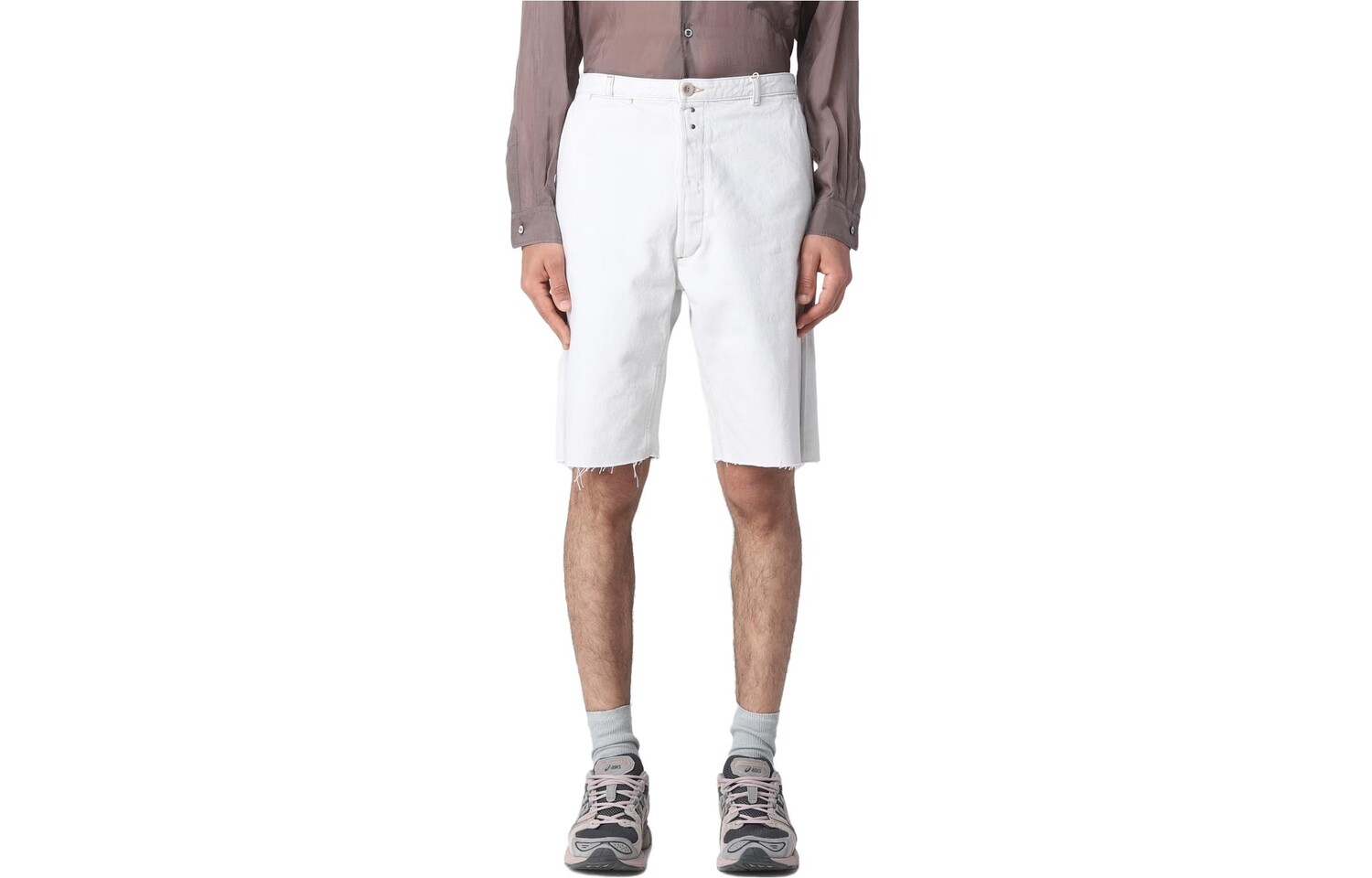 

Джинсовые шорты мужские белые Maison Margiela, белый