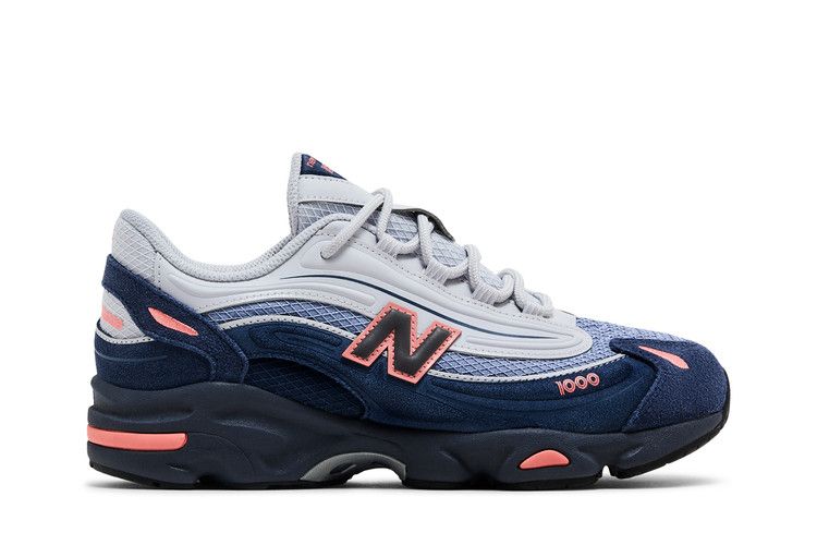 Кроссовки New Balance 1000 Big Kid 'Nautical Coral' Footlocker Exclusive, синий — фото 2