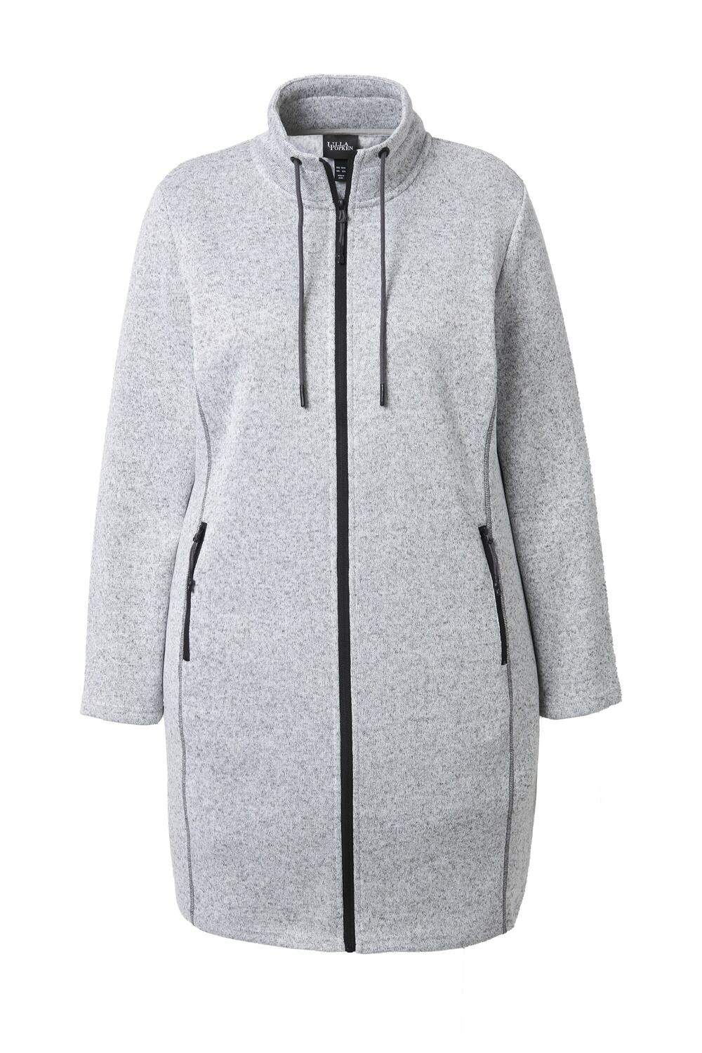 

Ulla Popken Флисовая куртка в цвете Stone, Light Grey, Dark Grey