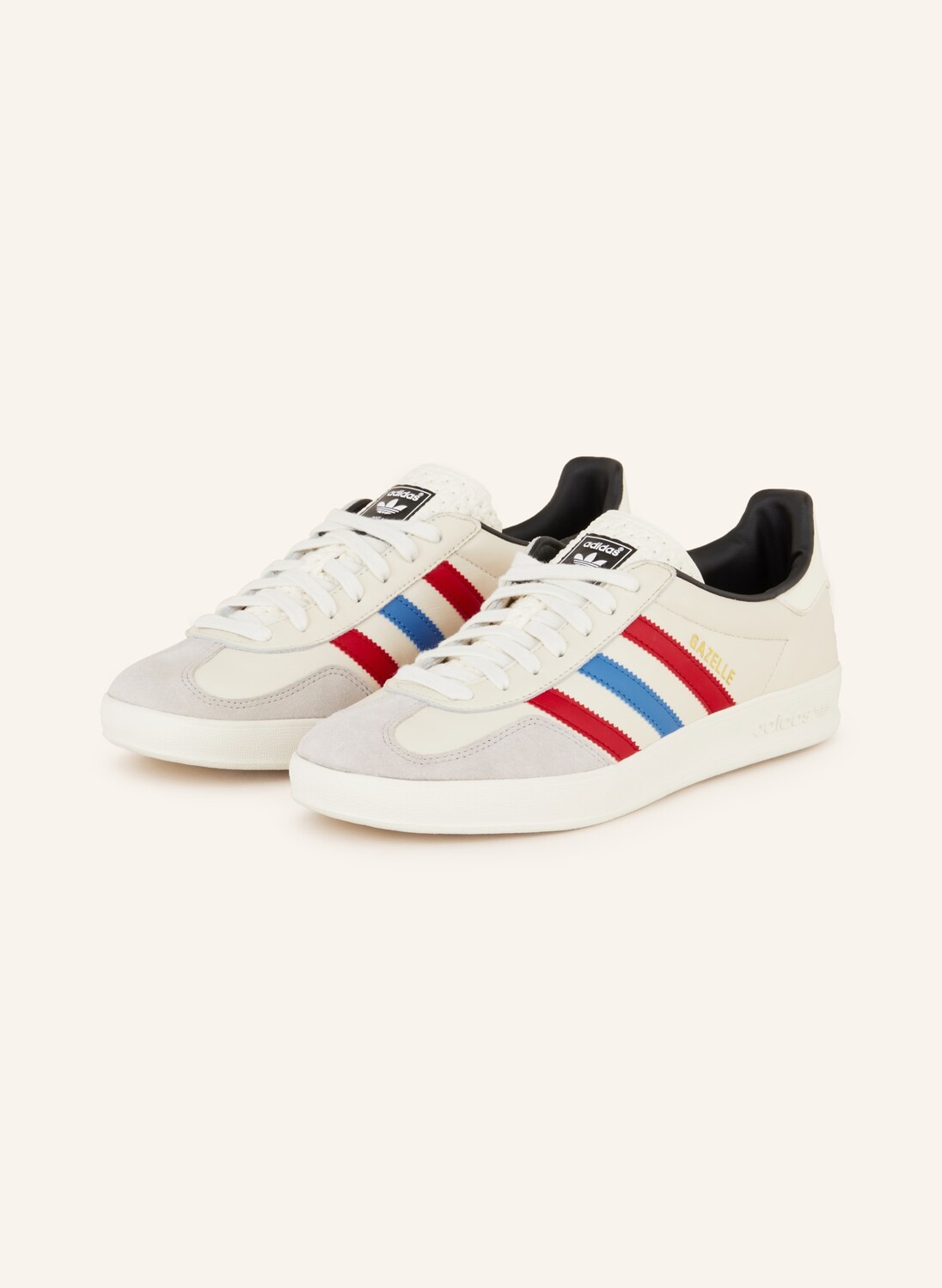 

Кроссовки газель комнатные Adidas Originals, бежевый
