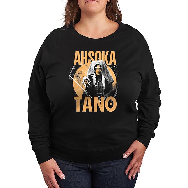 

Футболка с длинным рукавом Ahsoka Tano Star Map French Terry Plus Size Star Wars, Black, Черный, Футболка с длинным рукавом Ahsoka Tano Star Map French Terry Plus Size Star Wars, Black