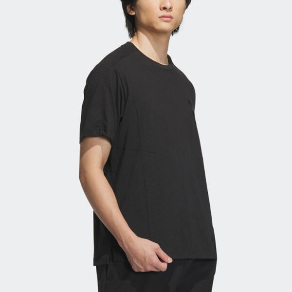 Футболка wuji Футболка азиатские размеры Adidas, черный — фото 4