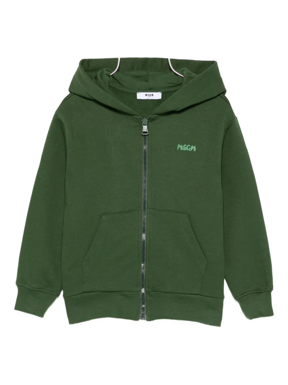 

Толстовка с логотипом MSGM Kids, зеленый