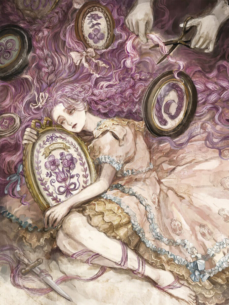 

Манга Makura Kurama Illustration Card Book: Peculiar Antique Dreamworld Art Book (Hardcover)