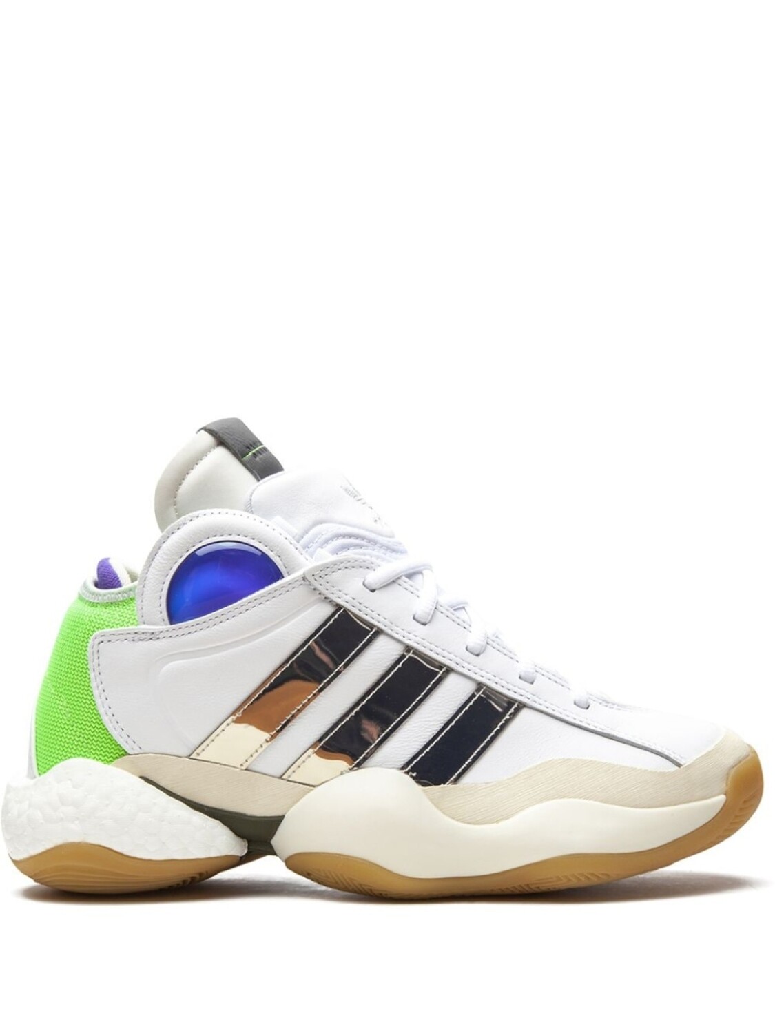 

adidas кроссовки Crazy BYW, белый, Серый;белый, adidas кроссовки Crazy BYW, белый