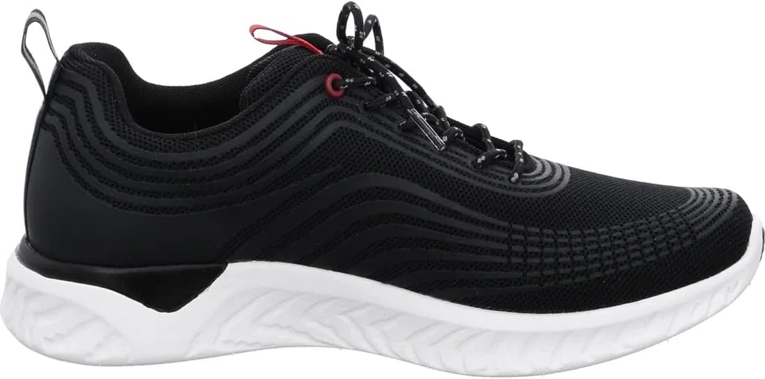 Кроссовки ARA Men's San Diego Trainers, Black — фото 3