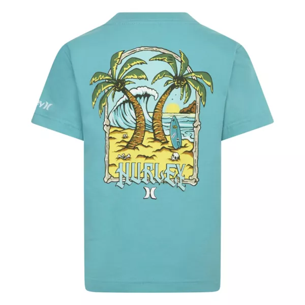 

Футболка Palm Beach для мальчиков 4-7 лет Hurley, зеленый