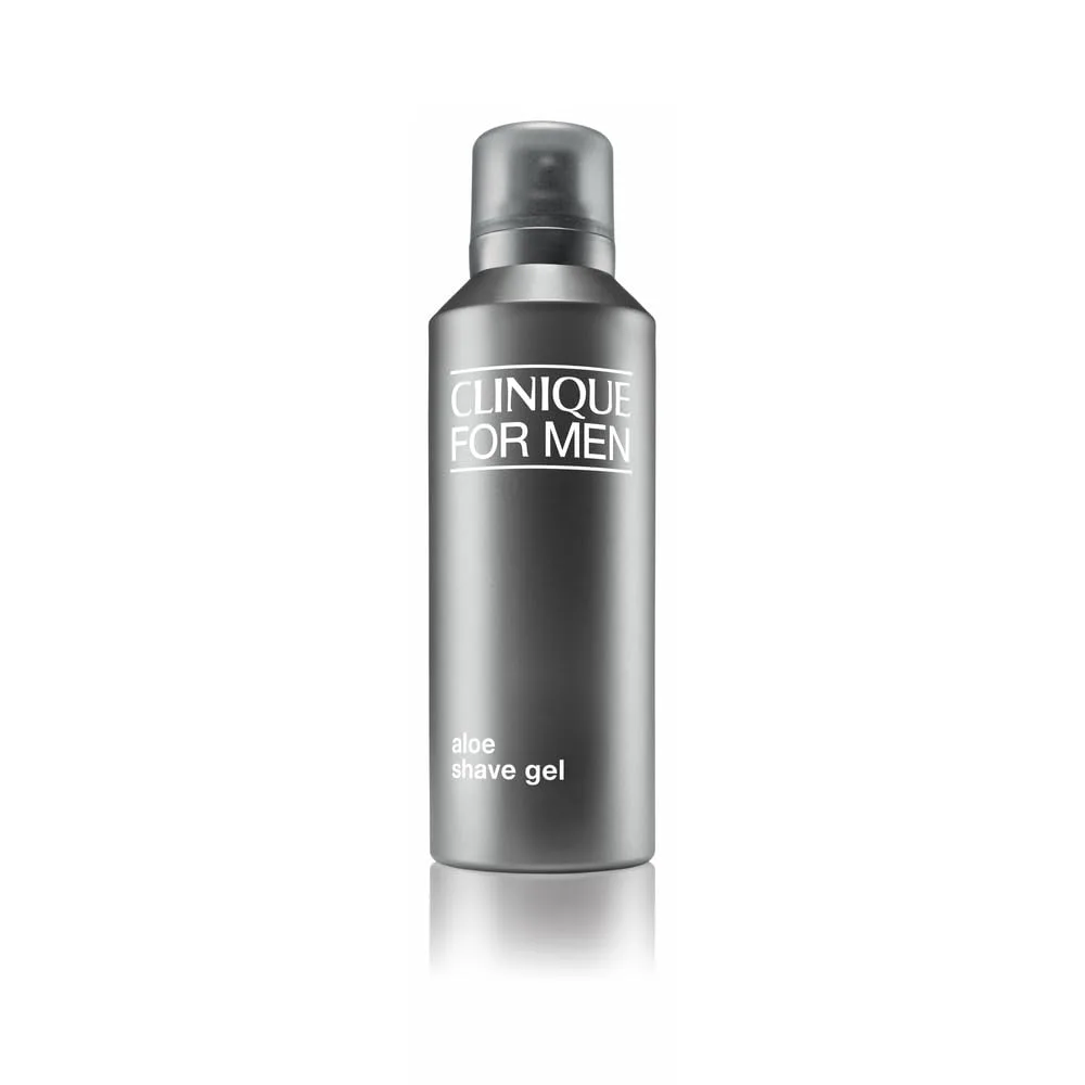Гель для бритья Clinique For Men с алоэ вера | Для всех типов кожи | Формула без масел | Смягчает бороду | Гладкое и чистое бритье, 120 мл