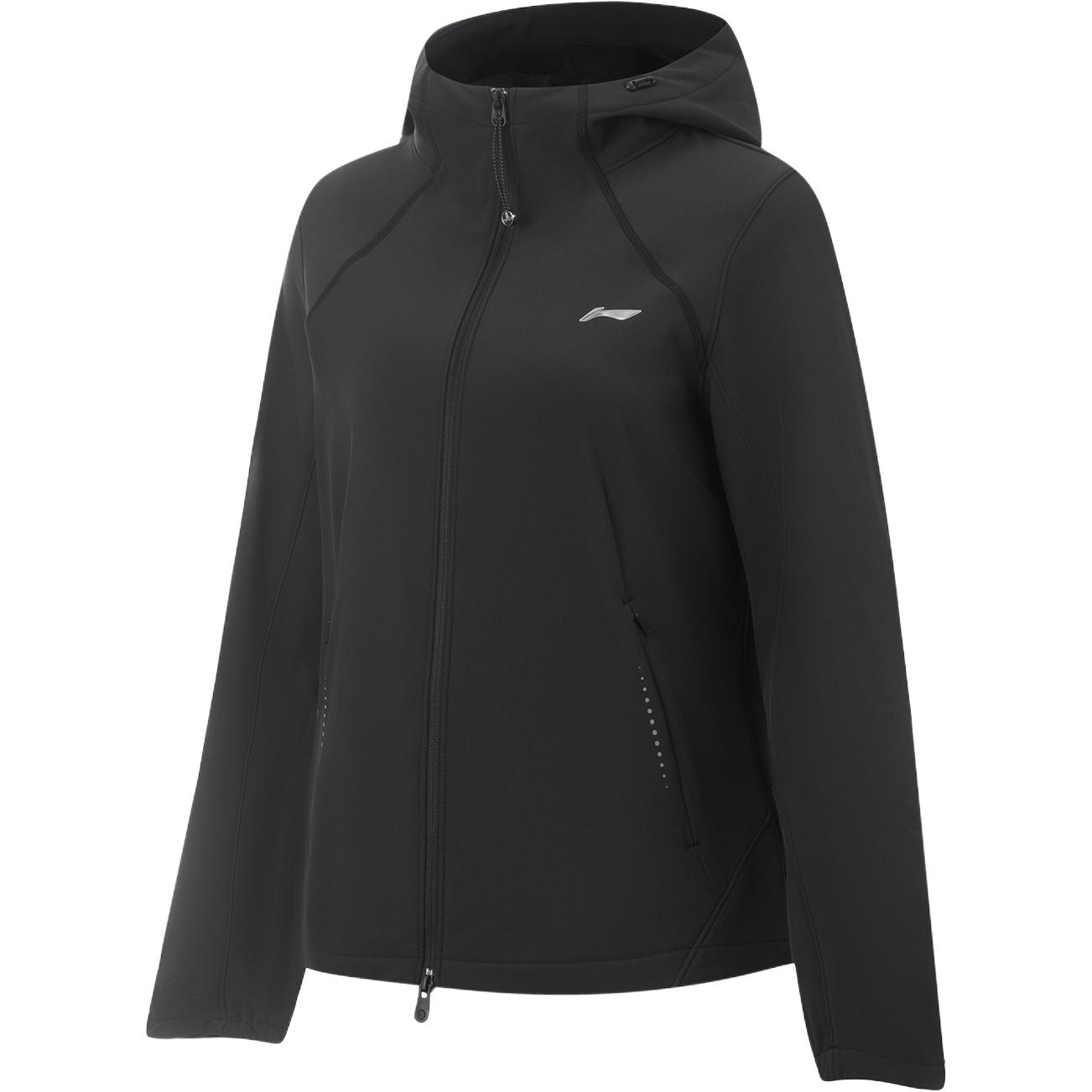 

LINING Фитнес куртка тренч женская, Black