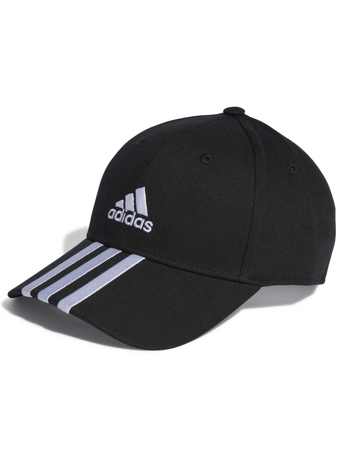 

Бейсболка Adidas Performance 3-Stripes Cotton Twill Baseball, черный