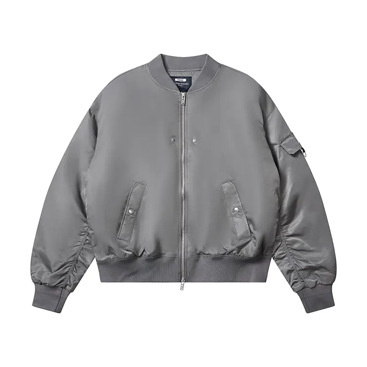 

Куртка CleanFit Unisex Teenie Weenie Мужская, Городской Техноуэйр Серый [Нейлоновая Ткань с Тремя Защитными Пропитками]