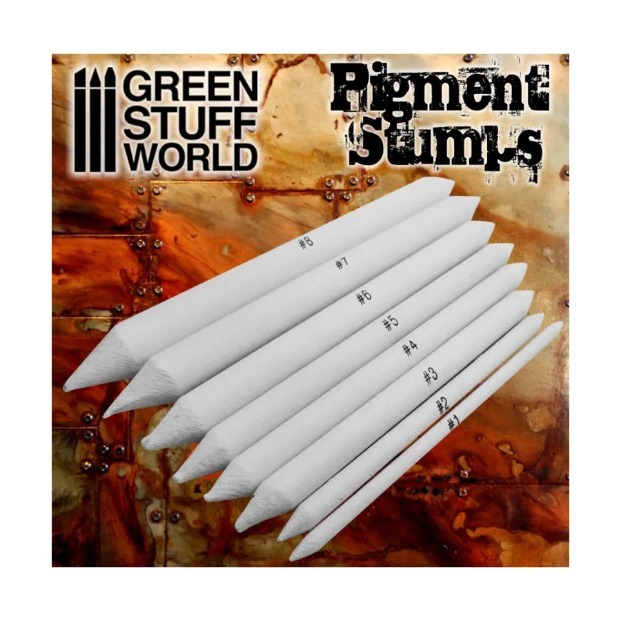 

Пни для смешивания пигментов, Accessories - Brush Cleaners, Thinner, & Painting Supplies (Green Stuff World)
