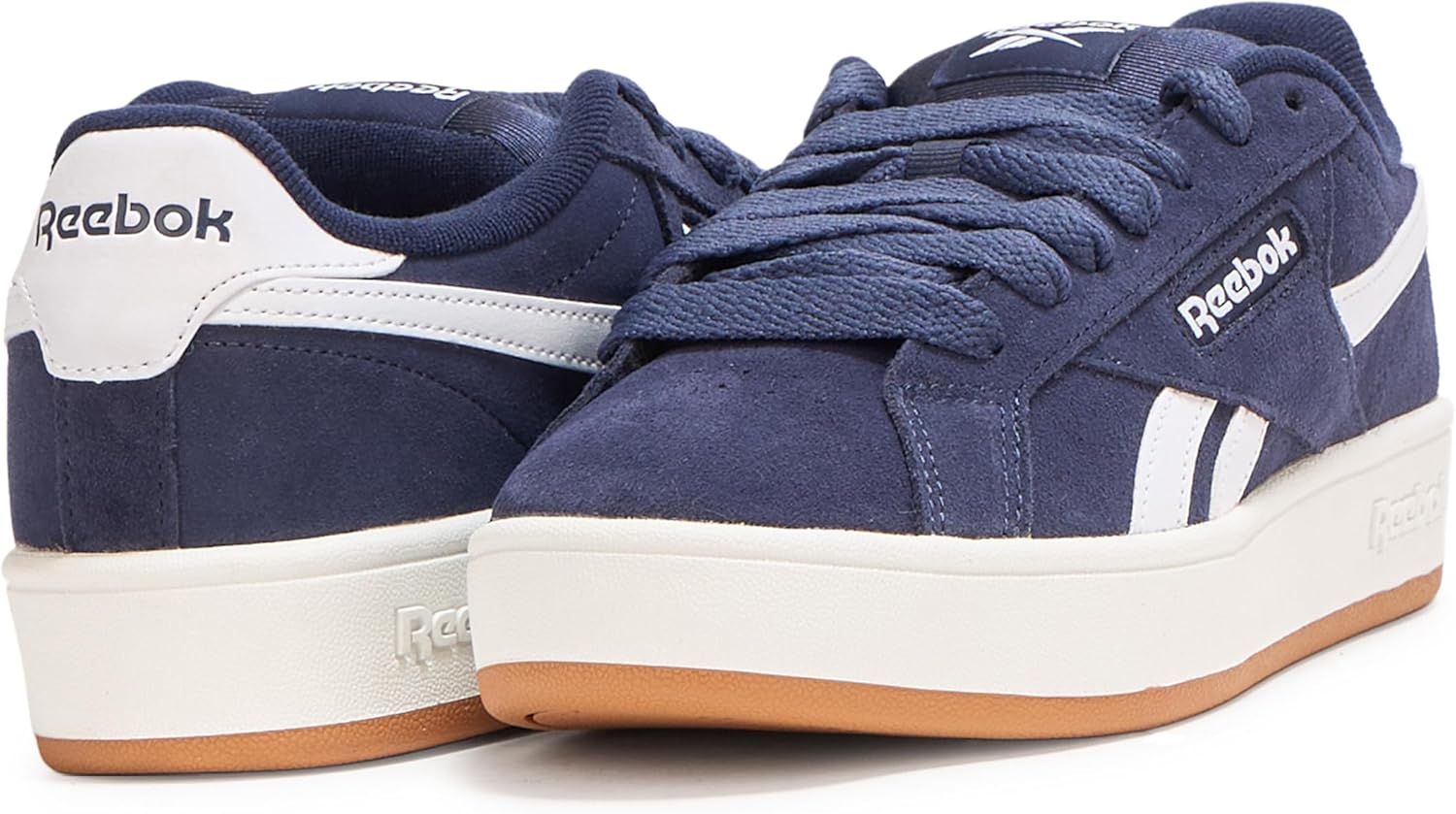 Кроссовки Reebok Unisex-Adult Retro Mega, серый/карамельный — фото 3
