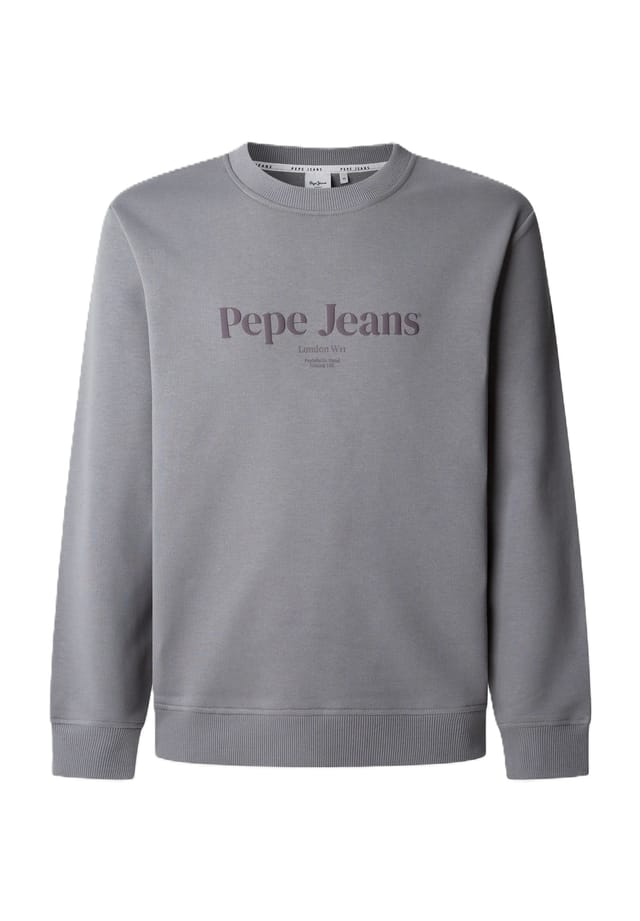 

Толстовка хлопок Pepe Jeans, цвет 949 industrial gr