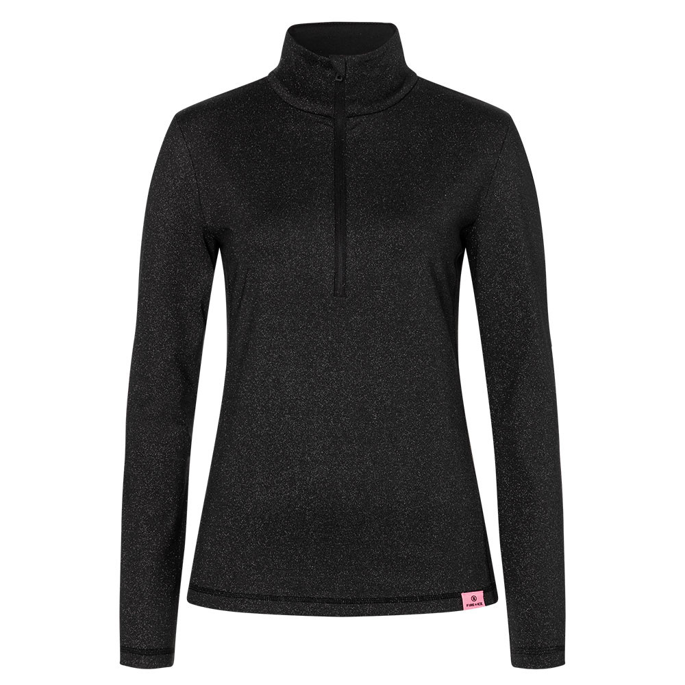 

Куртка-поло Fire + Ice Margo2 с застежкой-молнией на четверть длины (женская) Зима 2025, Black