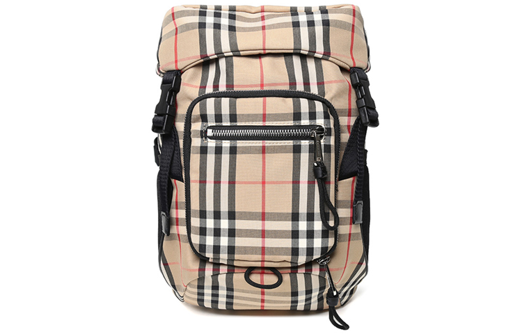 

Burberry Тканевая наплечная сумка мужская бежевая