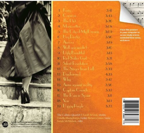 

CD диск Duner, Sophie / Callino Quartet: City of My Soul