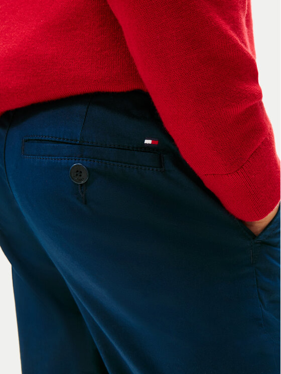 Чиносы slim fit 1985 KB0KB09638 S Tommy Hilfiger, синий — фото 4