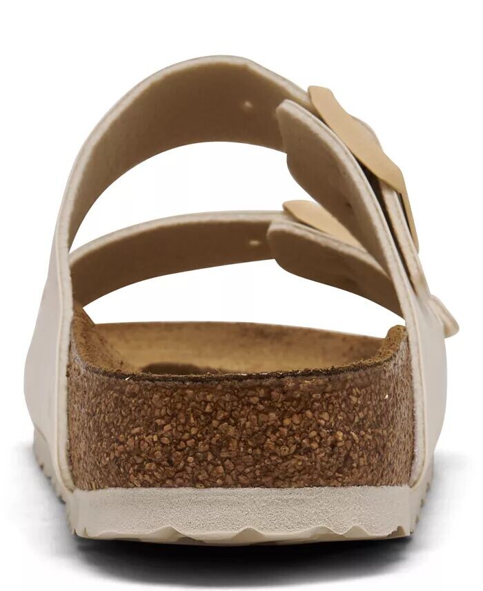 Женские сандалии Arizona Birko-Flor от Finish Line Birkenstock, коричневый/бежевый — фото 4