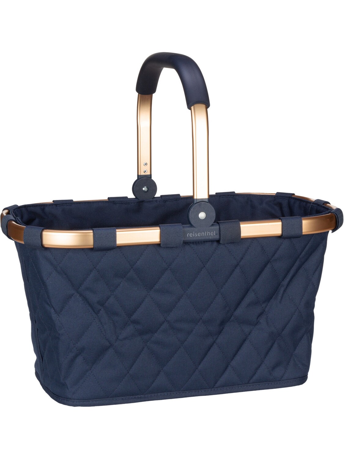 

Сумка шоппер Reisenthel Einkaufstasche carrybag special edition, цвет Rhombus Midnight Gold