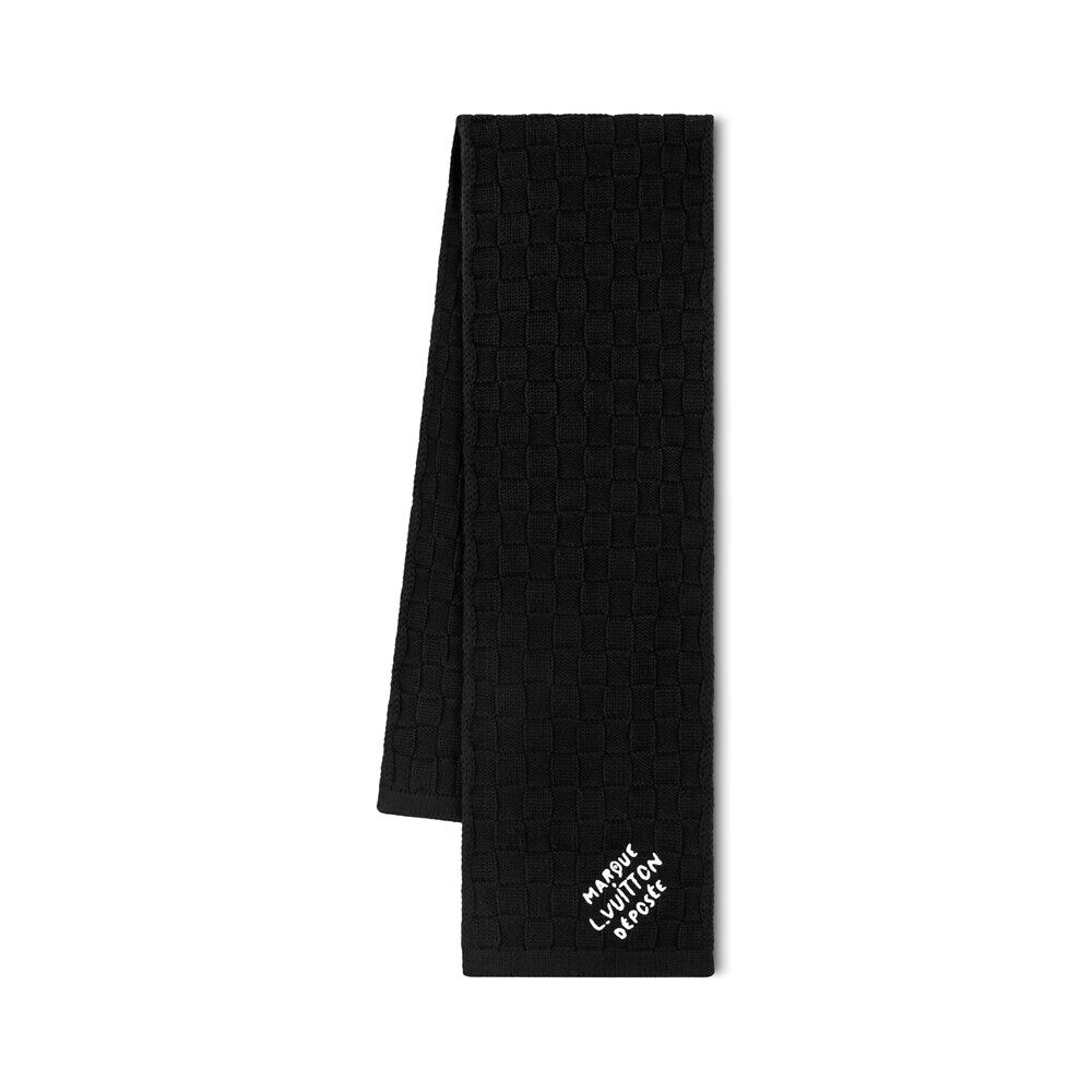

Шарф Damier Snug Louis Vuitton, черный