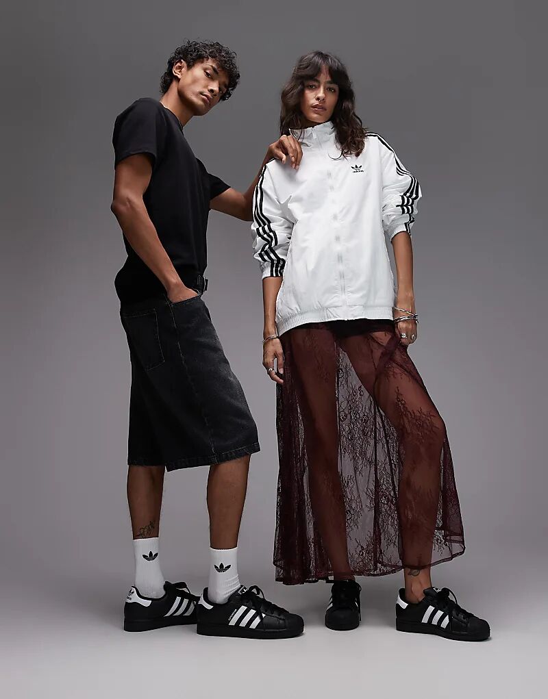 Кроссовки adidas Originals Superstar II в черно-белом цвете — фото 3