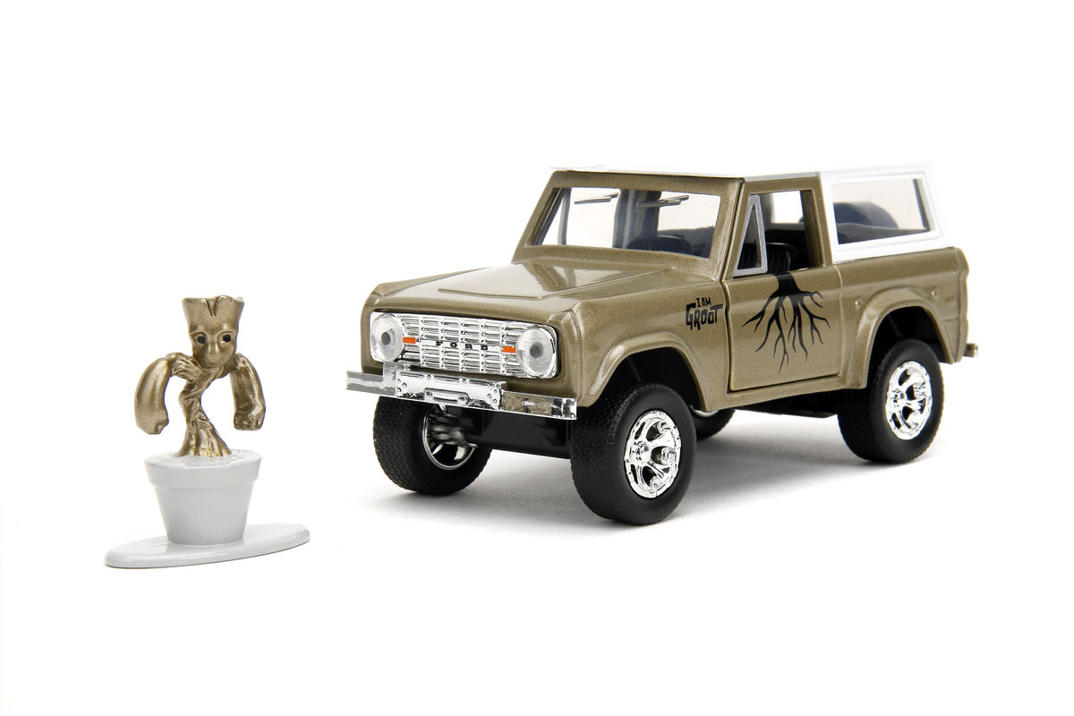 

Jada 1973 Ford Bronco + Groot Avengers Фигурка 1:32 253223018