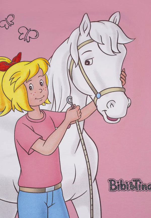 Футболка с принтом Bibi & Tina, Sea Pink — фото 3