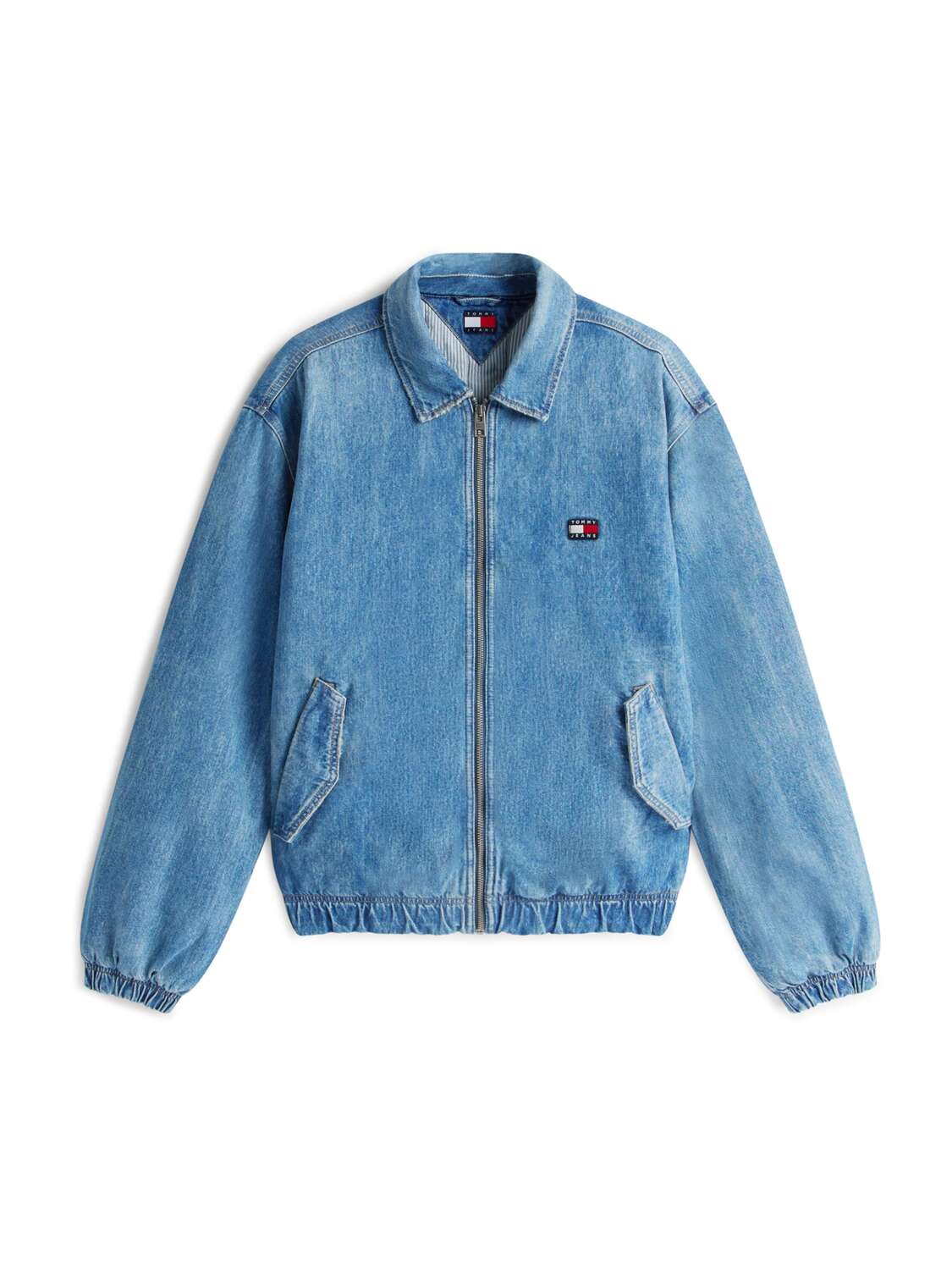 

Tommy Jeans Куртка межсезонная 'ESSENTIAL' в синем дениме