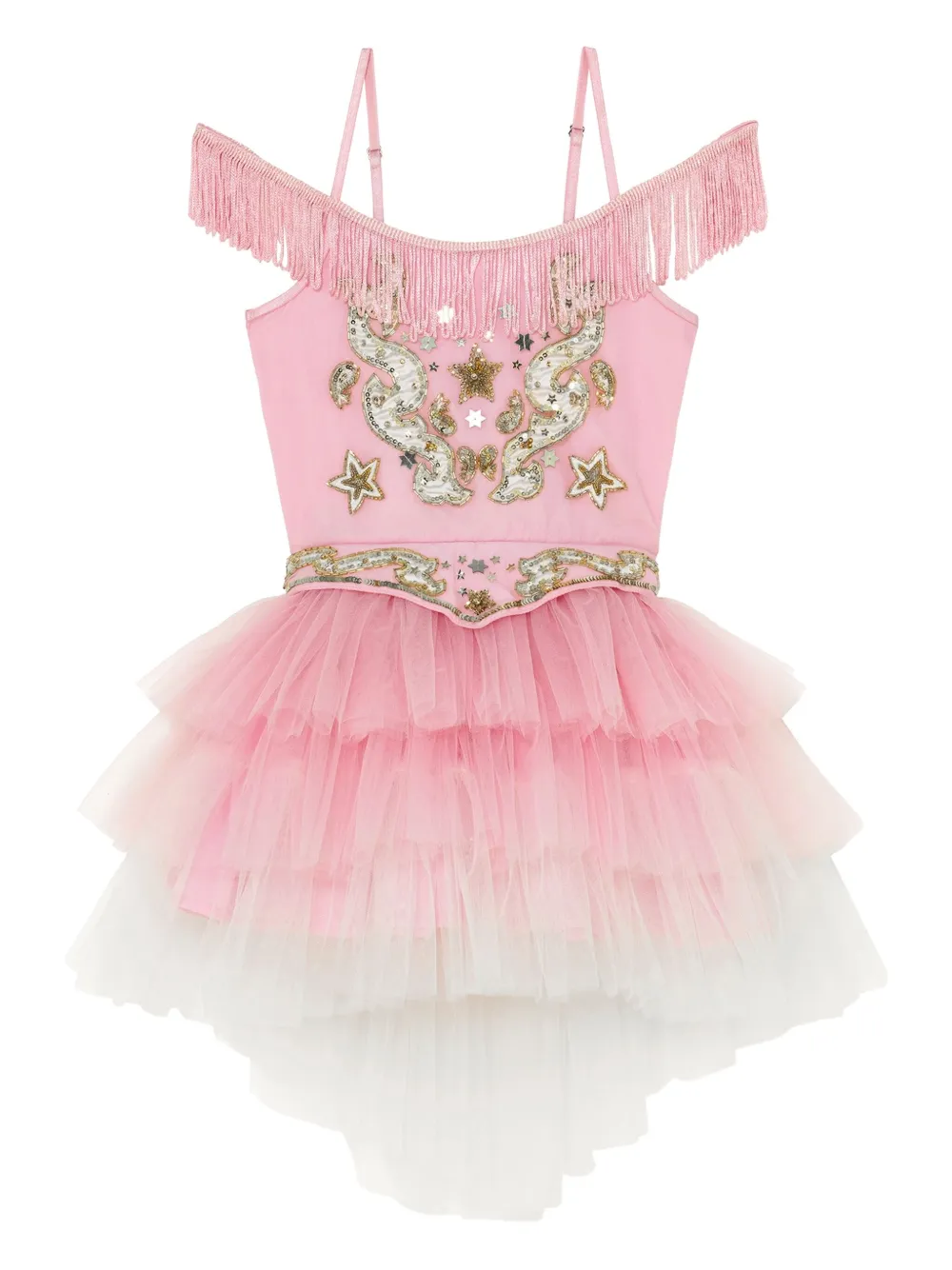 

Платье из тюля с декором Tutu Du Monde, розовый
