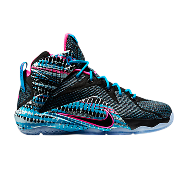 

Кроссовки Nike LeBron 12 GS '23 Chromosomes', черный