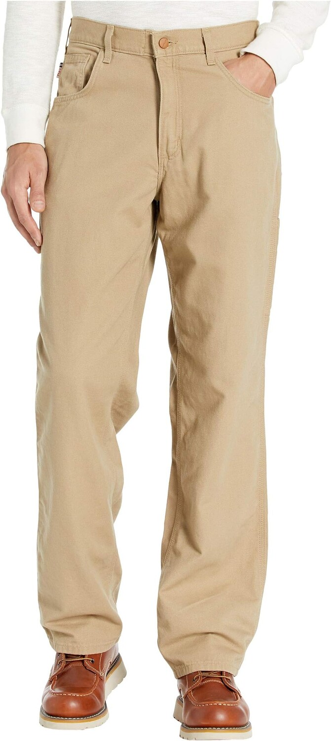 

Брюки из огнестойкой (FR) парусины Carhartt, цвет Golden Khaki
