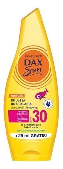 

Солнцезащитная эмульсия для детей и младенцев, SPF 30, 175 мл Dax Sun