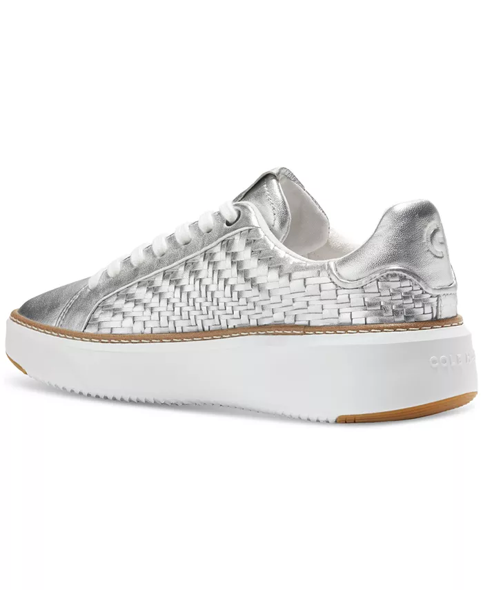 Женские кроссовки Grandpro Topspin Cole Haan, серебряный — фото 3