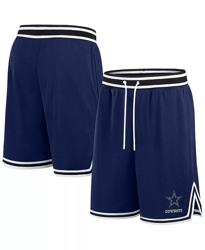 

Мужские шорты Dallas Cowboys Elements Future Ground Mesh в синем цвете Fanatics
