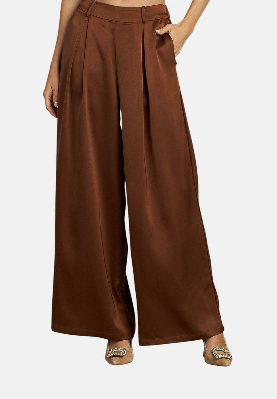 

Брюки Alma en Pena Trousers, Dark Marbled Brown/Mottled Dark Brown