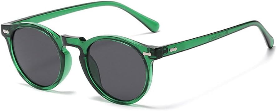 

Круглые поляризованные солнцезащитные очки в стиле ретро для женщин и мужчин, классические круглые солнцезащитные очки с защитой от УФ-излучения для ношения на открытом воздухе Ridering, Green a
