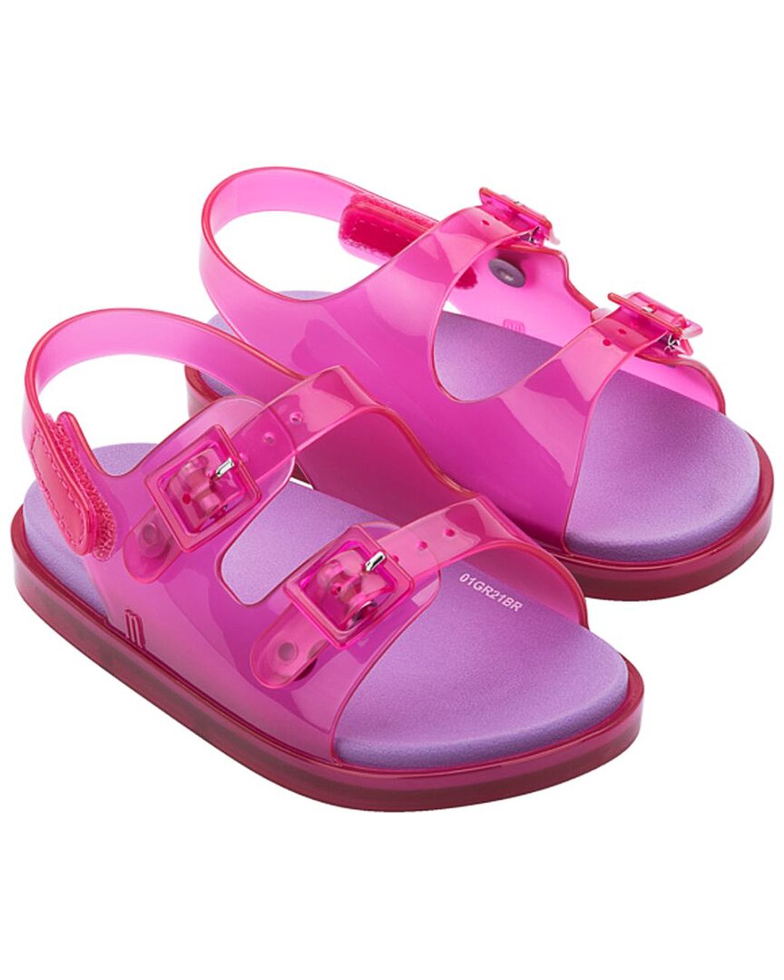 

Мини Мелисса Широкие сандалии Mini Melissa, розовый