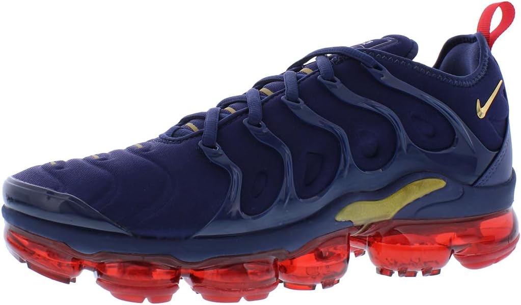 

Мужские кроссовки Nike Air Vapormax Plus, черный/синий/золотой