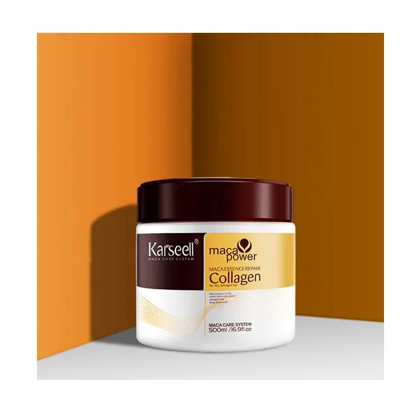 Реконструирующая маска с активным коллагеном Maca Essence Repair Karseell, 500 мл — фото 2