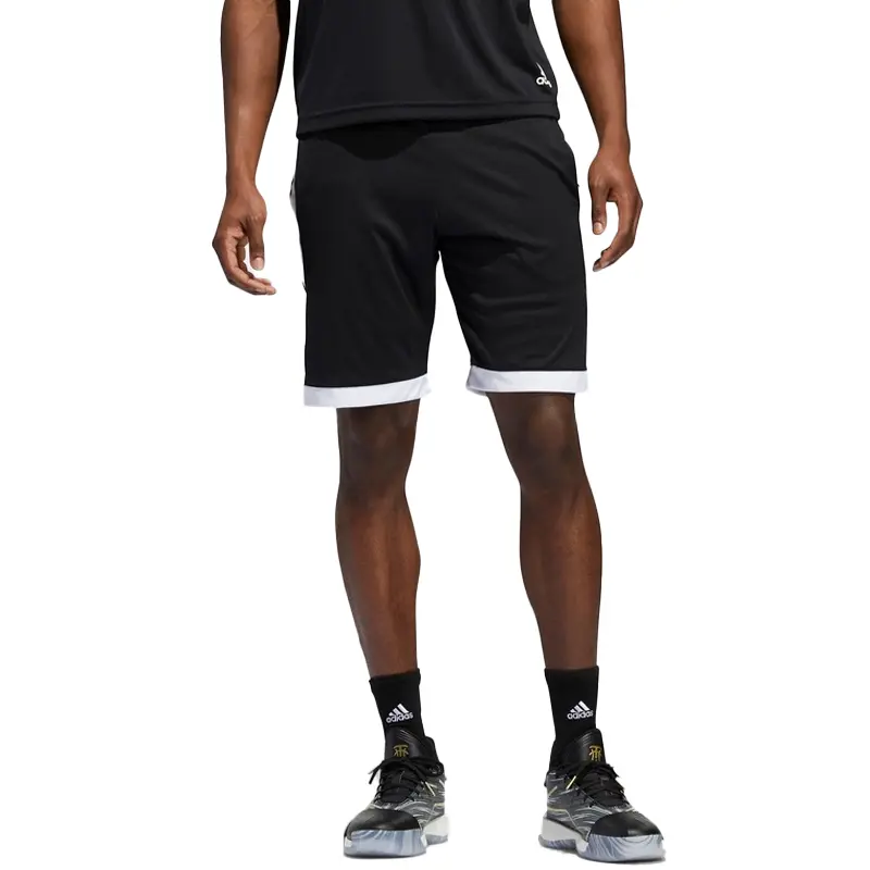 T Mac повседневные шорты мужские черные Adidas, черный — фото 3