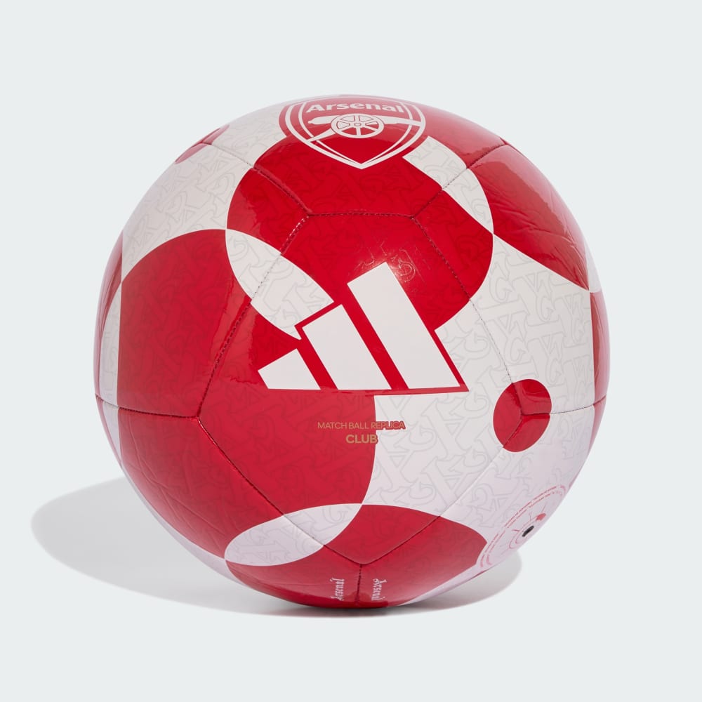 

Футбольный мяч Adidas Arsenal Home Club Ball, цвет White/Better Scarlet/Team Power Red 2