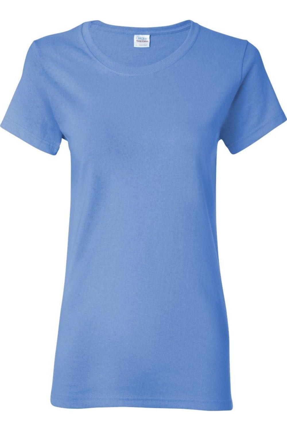 

Женская футболка Gildan Heavy Cotton, цвет carolina blue