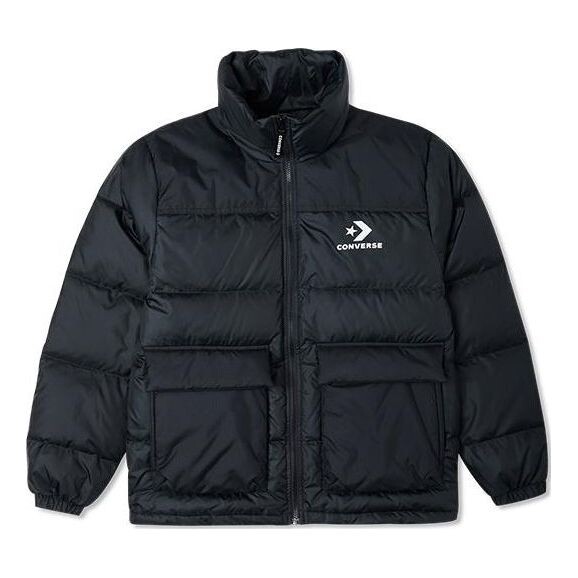 

Куртка star chevron down jacket 'black' Converse, черный